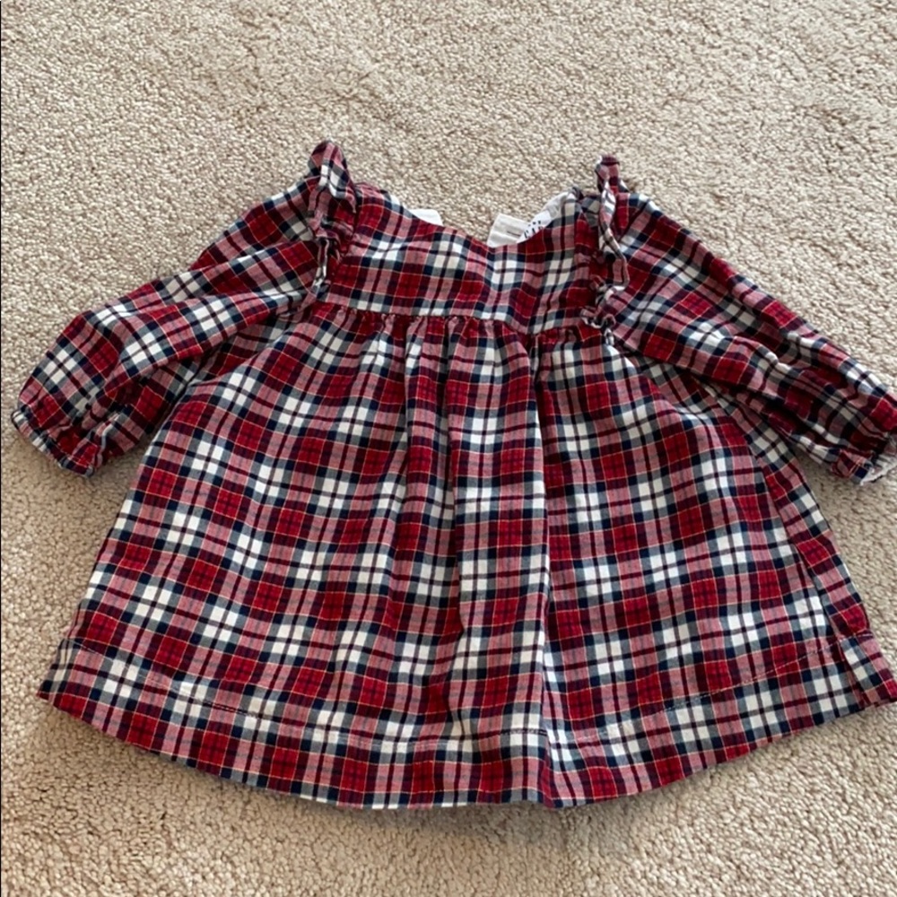 Baby gap plaid dress